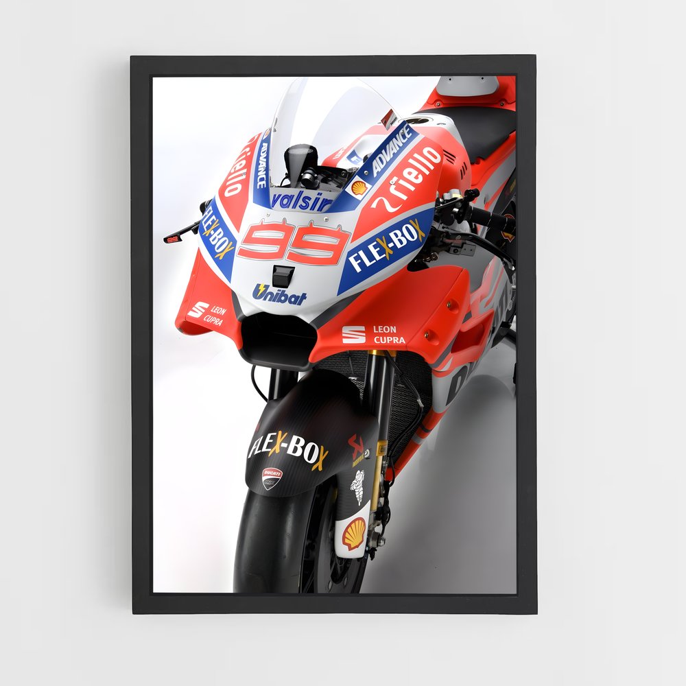 Poster magnifique Desmosedici gp – affiche Ducati (vue 2)